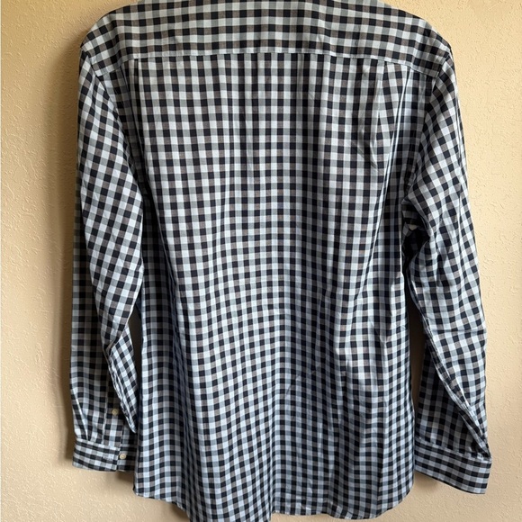 Men’s M Blue Plaid Ben Sherman Casual along Sleeve Button Up Shirt - Picture 6 of 6